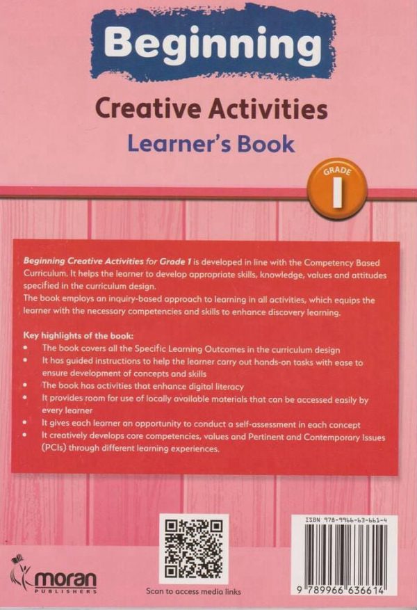 Moran Beginning Creative Activities Grade 1 (Rationalised)