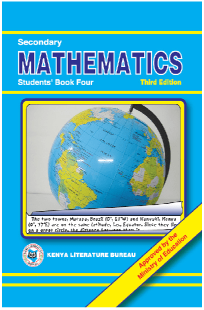 KLB Secondary Mathematics Form 4- 5th Edition