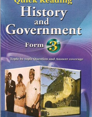 Quick Reading History & Government Form 3 (Longhorn)