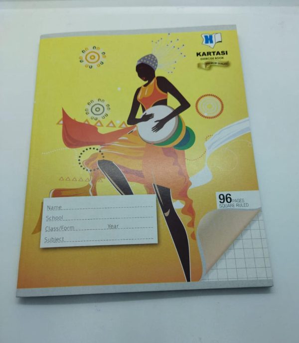 Kartasi A5 96pg Exercise Book – Square Ruled