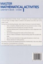 Booklyst Master Mathematical Activities GD1 (Rationalised)