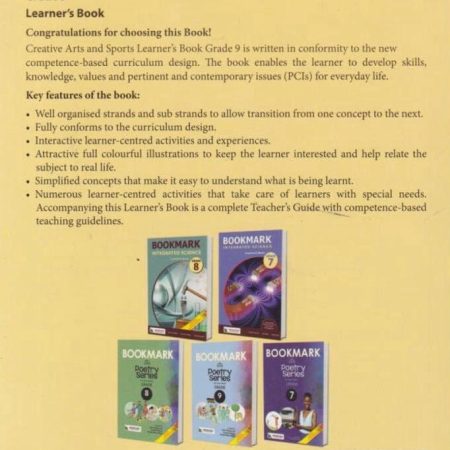 Bookmark_Creative_Arts-Sports_Grade_9