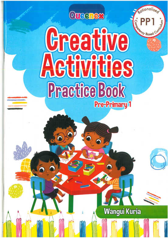 Queenex Creative Activities Practice Book PP1 (Rationalised)