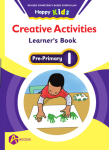 Happy Kids Creative Activities PP1 (Rationalised)