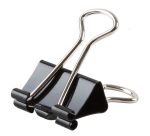 Black Binder Clips Dingli 15mm – Strong Clips for Office & School