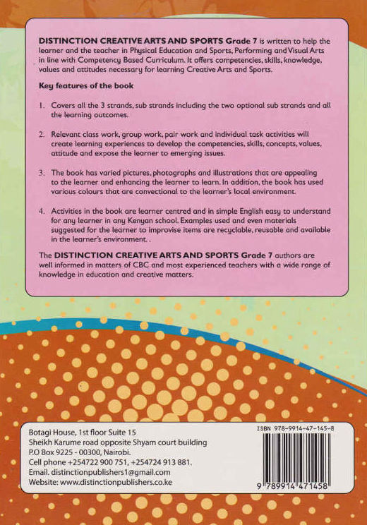 Distinction Creative Arts & Sports Grade 7 (Rationalised)