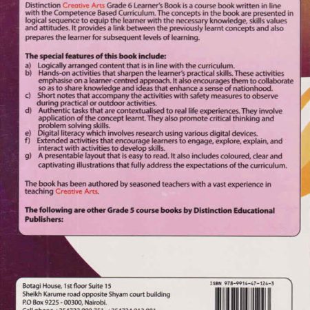 Distinction_Creative_Arts_Grade_6_Riki_Bookshop