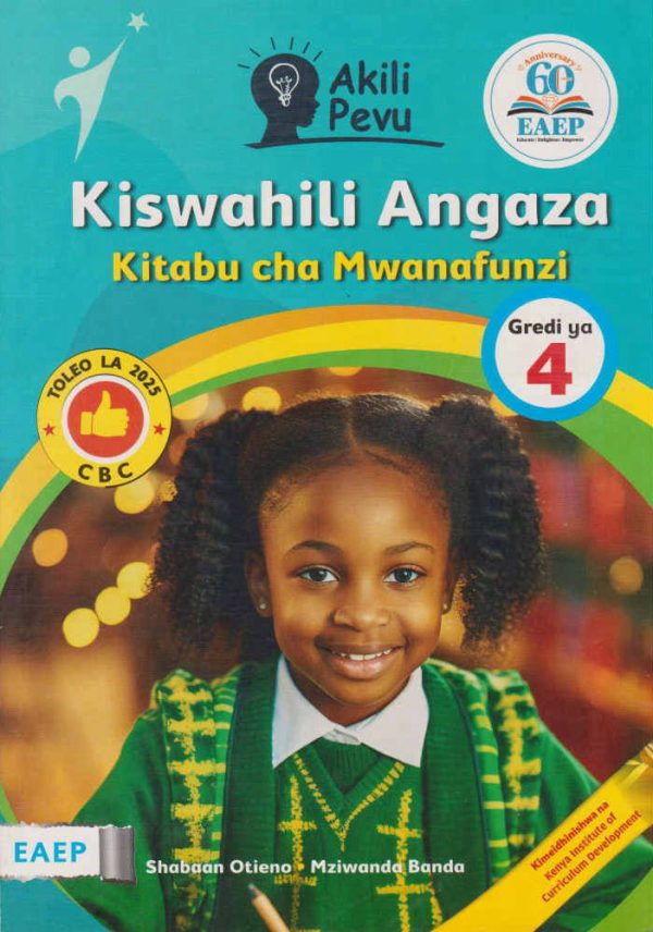 EAEP Akili Pevu Kiswahili Angaza Grade 4 (Rationalised)
