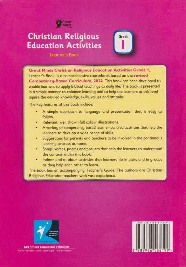 EAEP Great Minds CRE Activities Grade 1 (Rationalised)