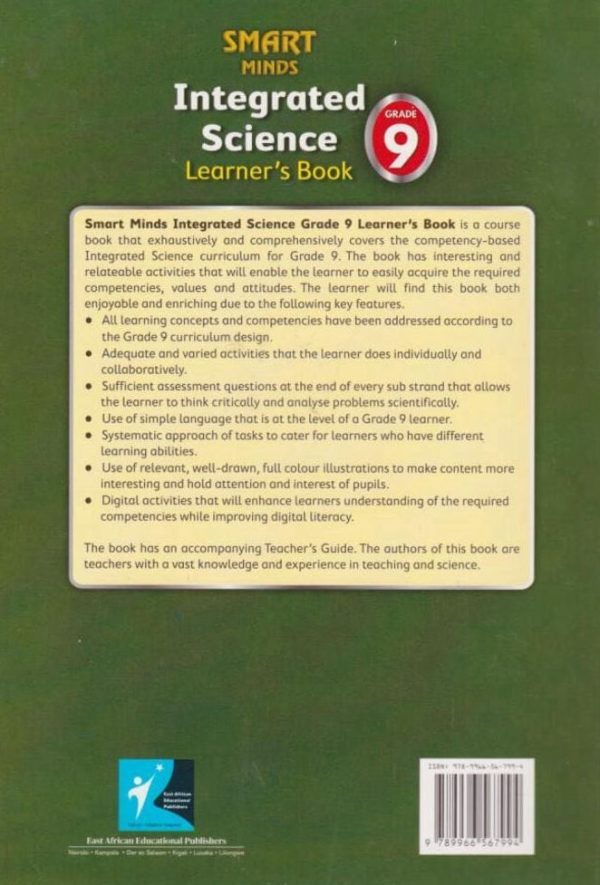 EAEP Smart Minds Integrated Science Grade 9 (Rationalised)