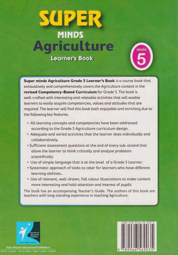 EAEP Super Minds Agriculture Grade 5 (Rationalised)