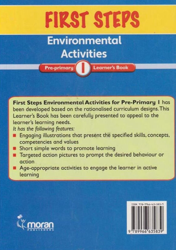 Moran First Steps Environmental Activities PP1 (Rationalised)