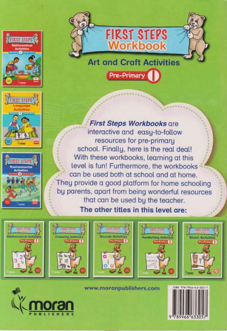 First-Steps-Workbook-Art-Craft-Activities-PP1-Riki-Bookshop