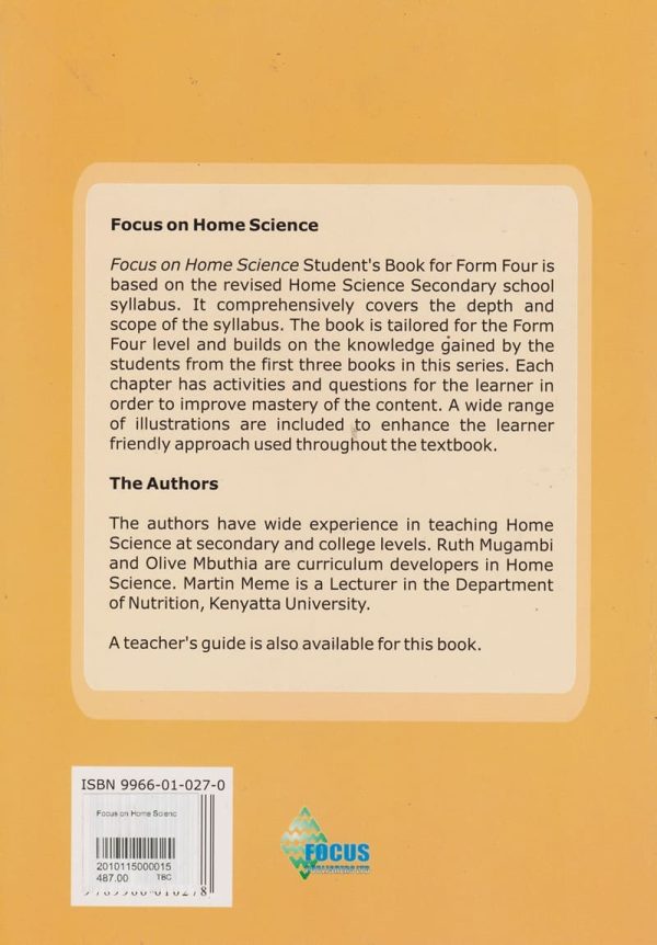 Focus on Home Science Form 4