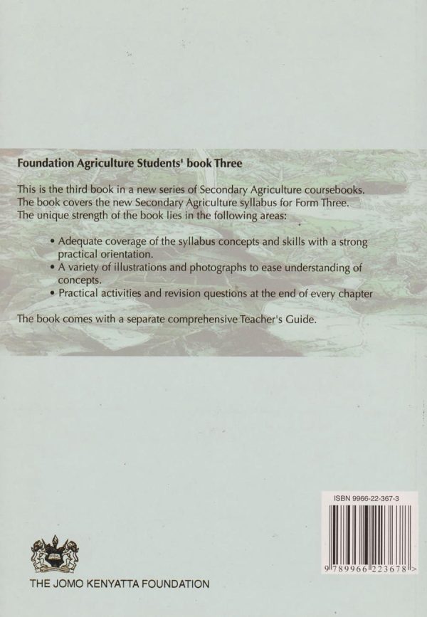 Foundation Agriculture Form 3 (JKF)