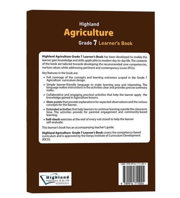 Highland Agriculture Grade 7 (Rationalised)
