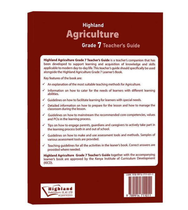 Highland Agriculture Grade 7 Teacher's Guide