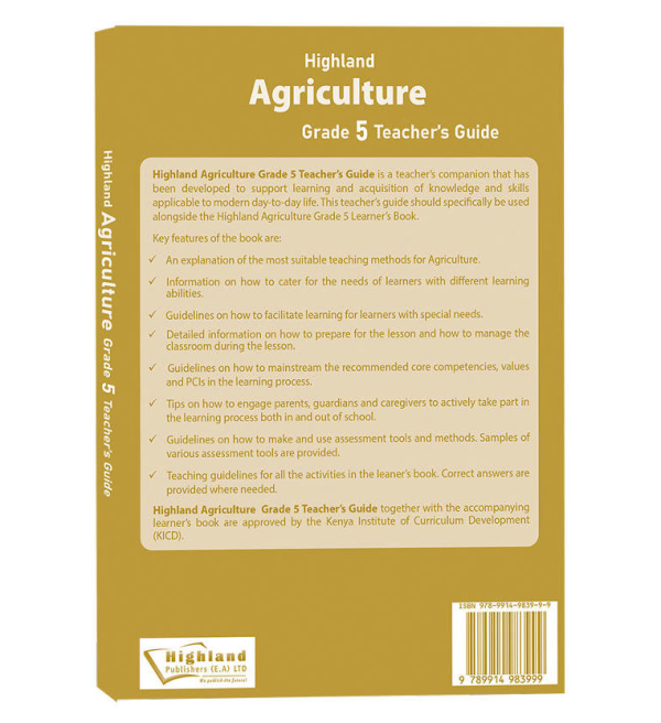 Highland Agriculture Grade 5 Teacher's Guide