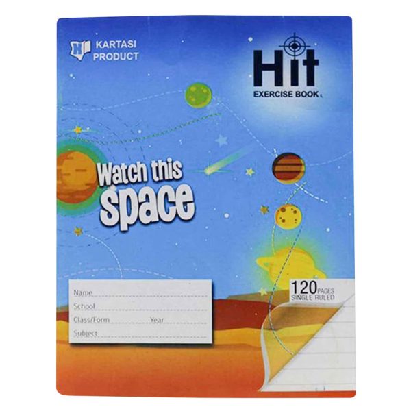 Kartasi HIT A5 120pg Exercise Book – Single Line