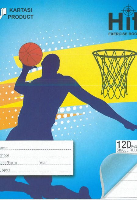 Kartasi HIT A5 120pg Exercise Book – Single Line