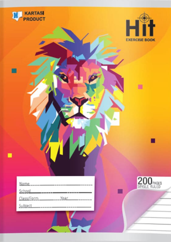 Kartasi HIT A4 200pg Exercise Book – Single Line