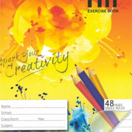 Kartasi A5 48pg Exercise Book – Single Line