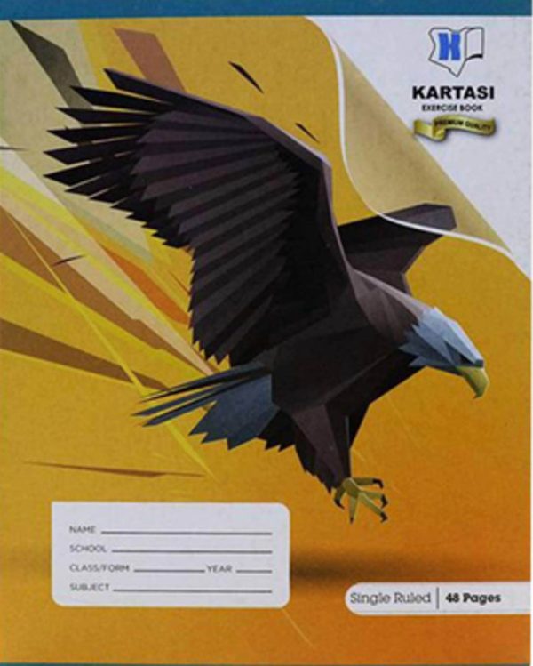 Kartasi A5 48pg Exercise Book – Single Line