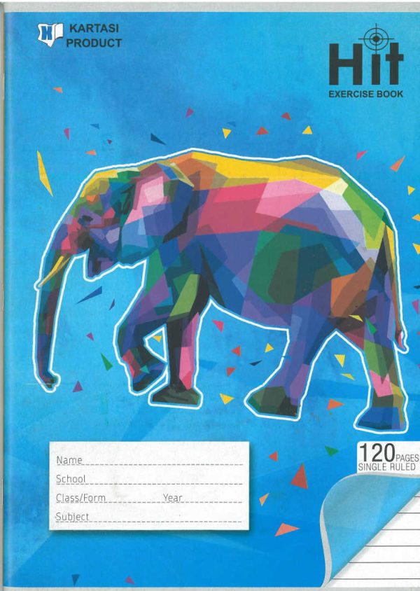 Kartasi HIT A4 120pg Exercise Book – Single Line