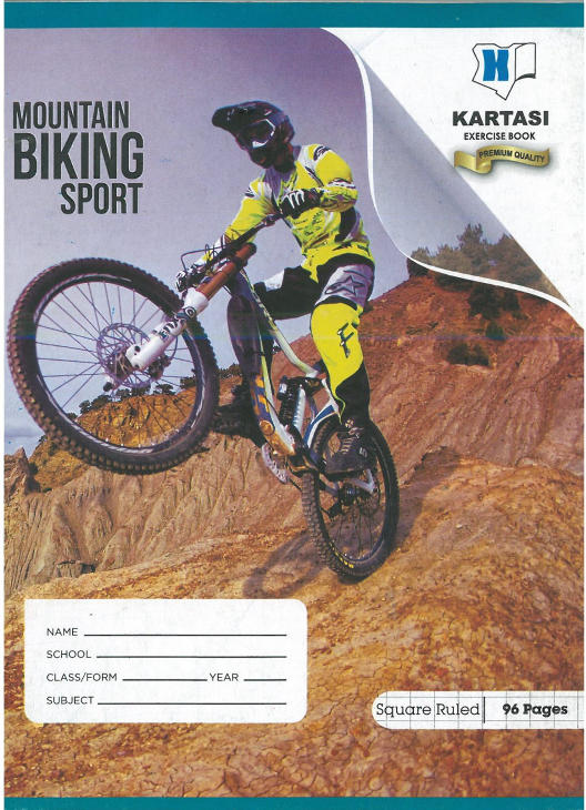 Kartasi HIT A5 96pg Exercise Book – Square Ruled