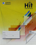 Kartasi HIT A5 96pg Exercise Book – Square Ruled