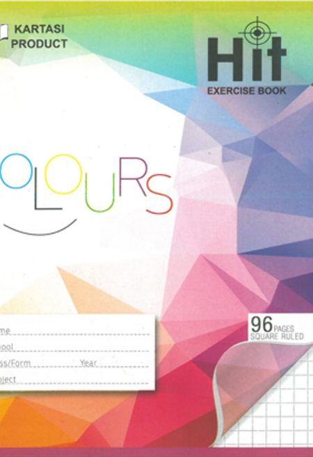 Kartasi HIT A5 96pg Exercise Book – Square Ruled