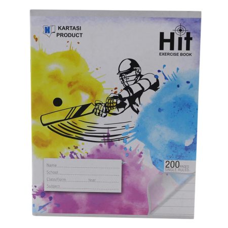 Kartasi HIT A5 200pg Exercise Book – Single Line