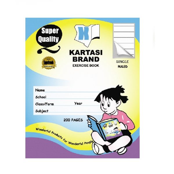 Kartasi HIT A5 200pg Exercise Book – Single Line