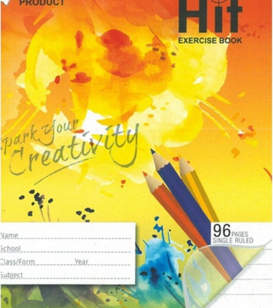 Kartasi HIT A5 96pg Exercise Book – Single Line
