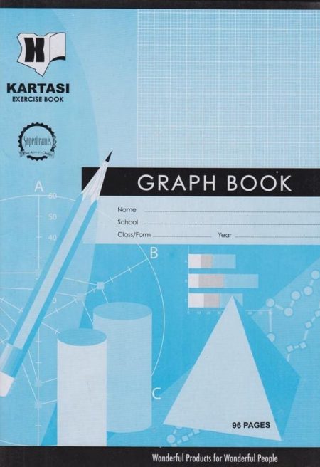 Kartasi A4 96pg Graph Exercise Book
