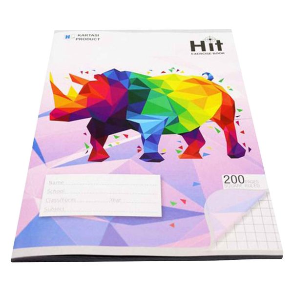 Kartasi HIT A4 200pg Exercise Book – Square Ruled