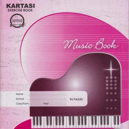 Kartasi A4 96pg Music Exercise Book