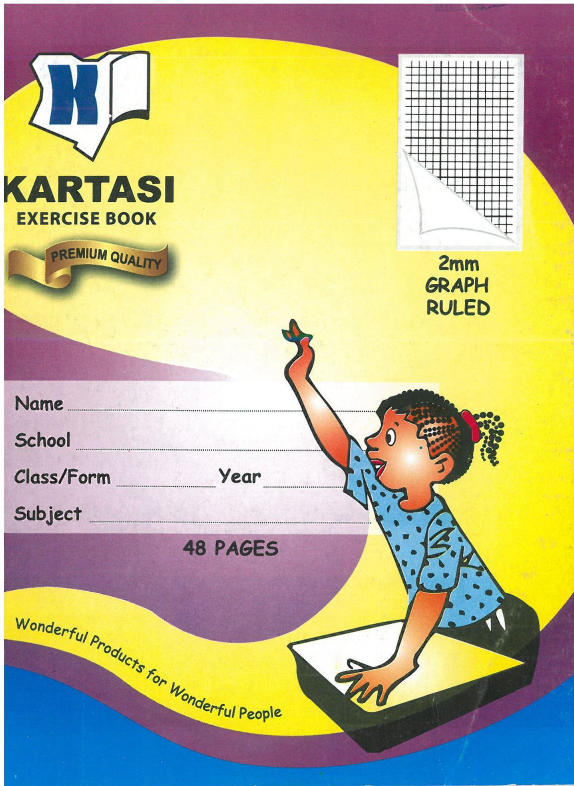 Kartasi A5 48pg Graph Book