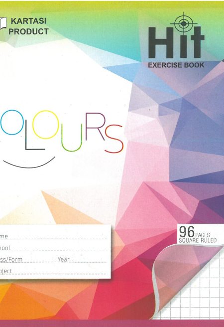 Kartasi A5 96pg Exercise Book – Square Ruled