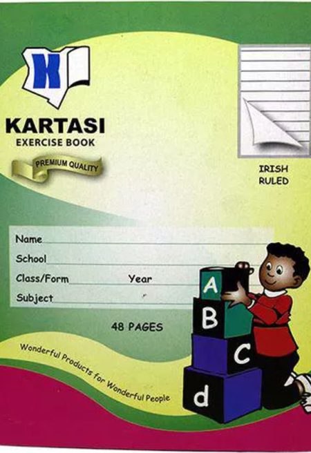 Kartasi A5 48pg Exercise Book – Irish Ruled