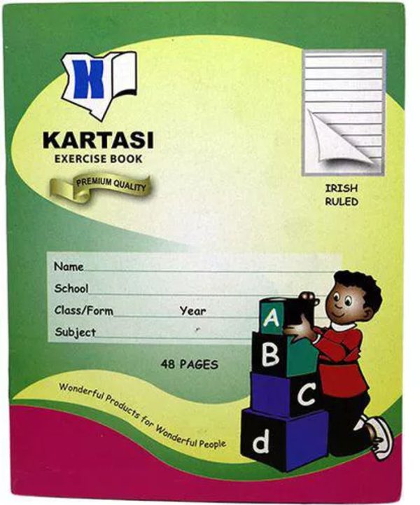 Kartasi A5 48pg Exercise Book – Irish Ruled