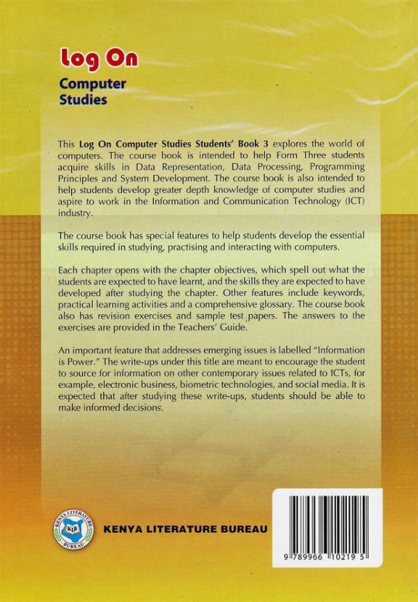 Log On Computer Studies Form 3 (KLB)