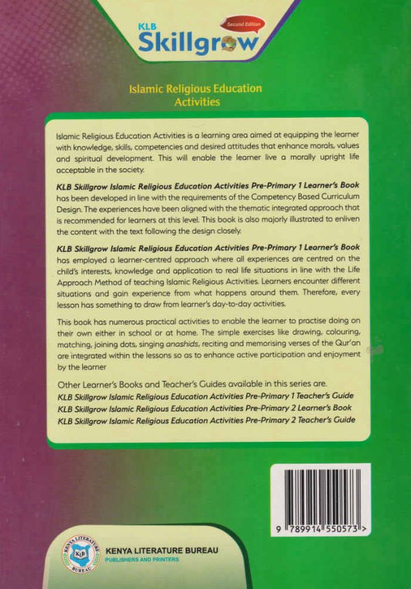 KLB Skillsgrow IRE Activities PP1 (Rationalised)