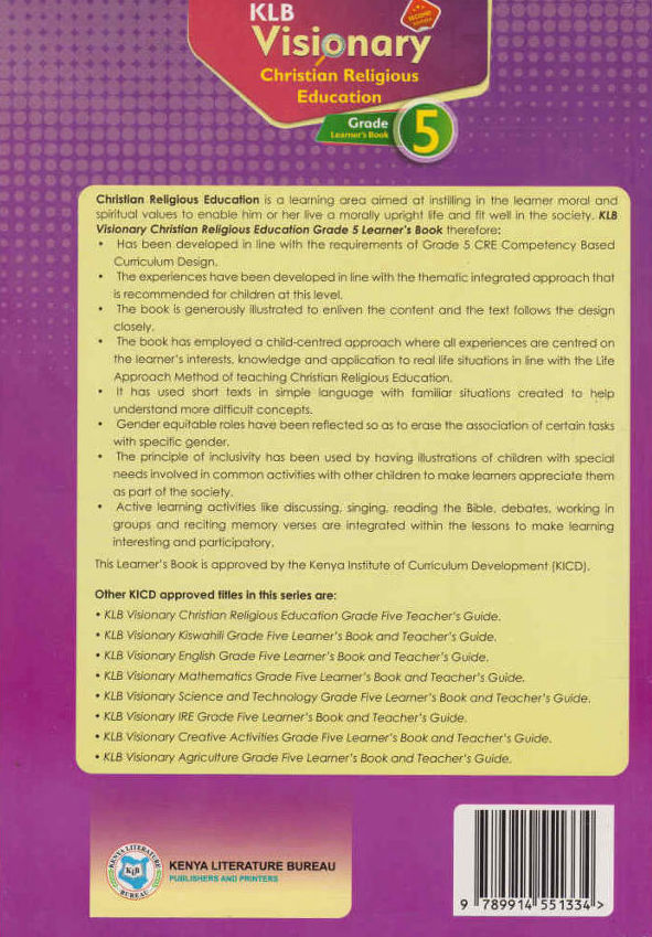 KLB Visionary CRE Grade 5 (Rationalised)