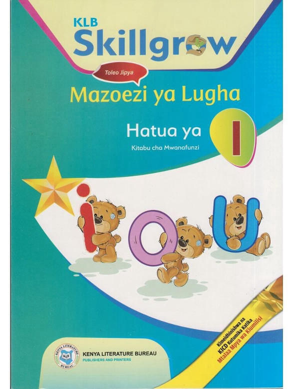 KLB Skillsgrow Kiswahili PP1 (Rationalised)