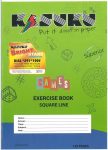 Kasuku Superior A4 120pg Exercise Book – Square Ruled