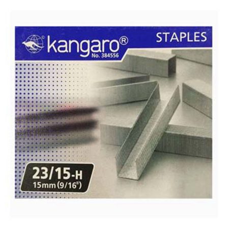 Kangaro Staple Pins 23/15-H (1000 Pieces)