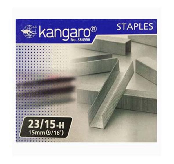 Kangaro Staple Pins 23/15-H (1000 Pieces)