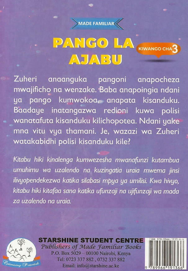 Pango La Ajabu Level 3 - Made Familiar Series