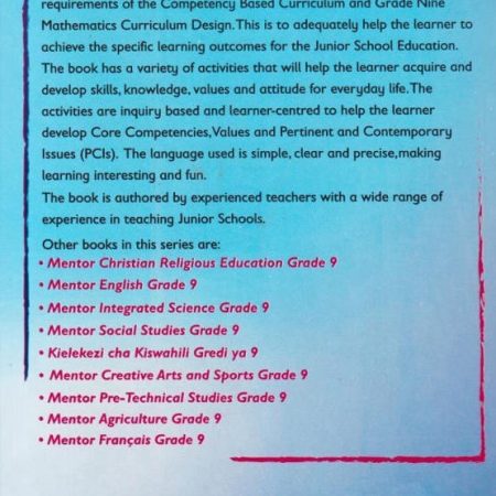 Mentor_Mathematics_Grade_9